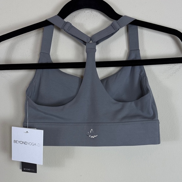 Beyond Yoga Other - NWT Beyond Yoga Racerback Bra in Iron Grey Size XS
